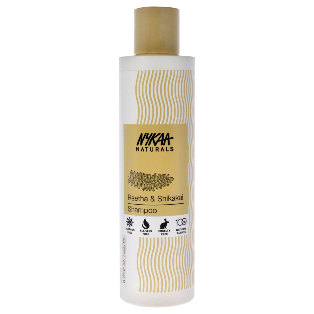 Shampoo - Reetha and Shikakai by Nykaa Naturals for Women - 6.76 oz Shampoo