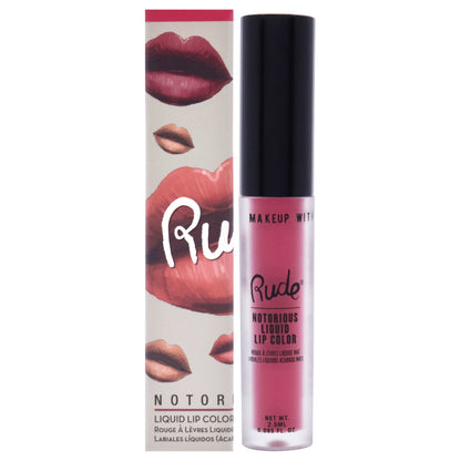 Rude Cosmetics Notorious Liquid Lip Color