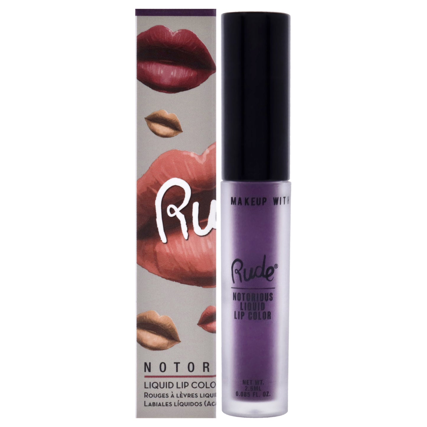 Rude Cosmetics Notorious Liquid Lip Color
