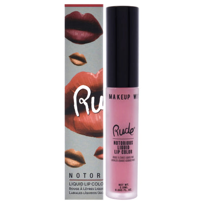 Rude Cosmetics Notorious Liquid Lip Color