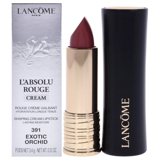 LAbsolu Rouge Cream Lipstick - 391 Exotic Orchid by Lancome for Women - 0.12 oz Lipstick