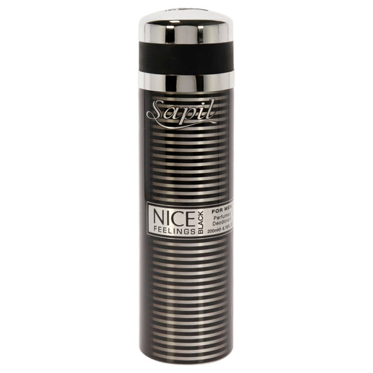 Nice Feelings Black Deodorant Spray