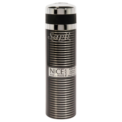 Nice Feelings Black Deodorant Spray