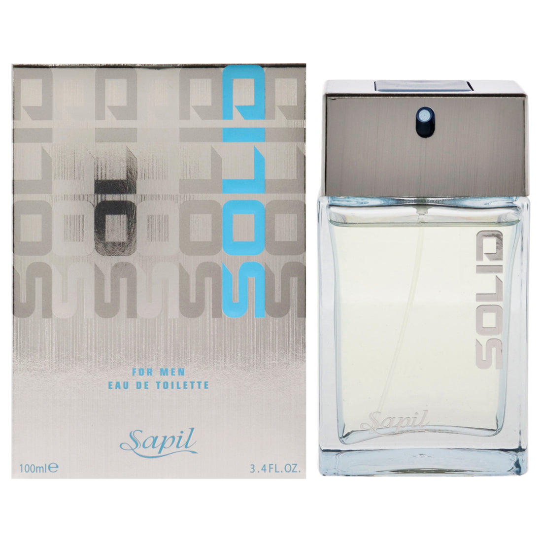 Solid Blue by Sapil for Men - 3.4 oz EDT Spray