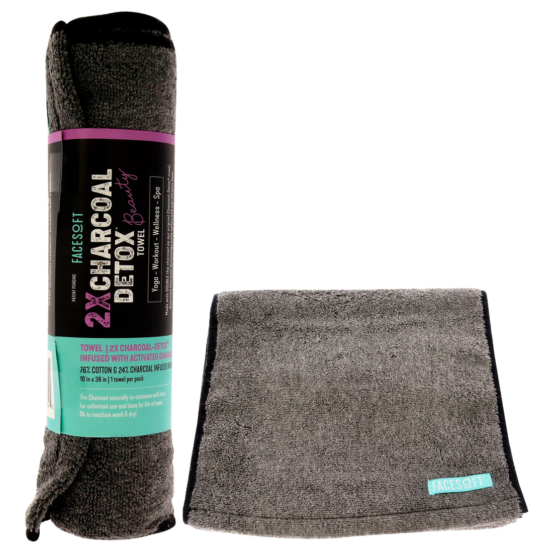 Towels Charcoal Detox - Beauty