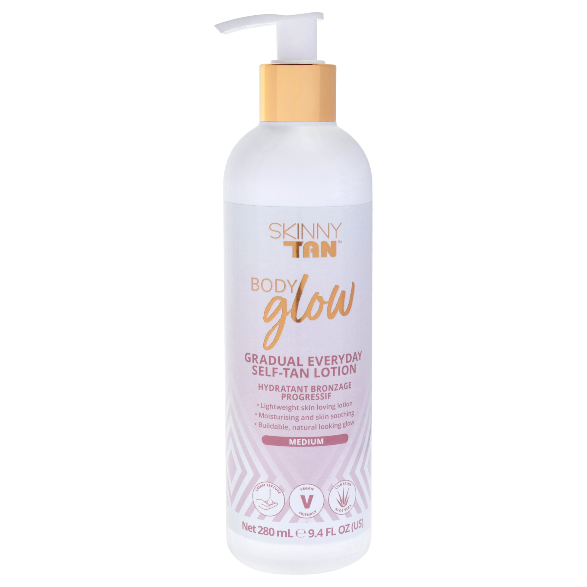 Body Glow Gradual Self-Tan Lotion - Medium