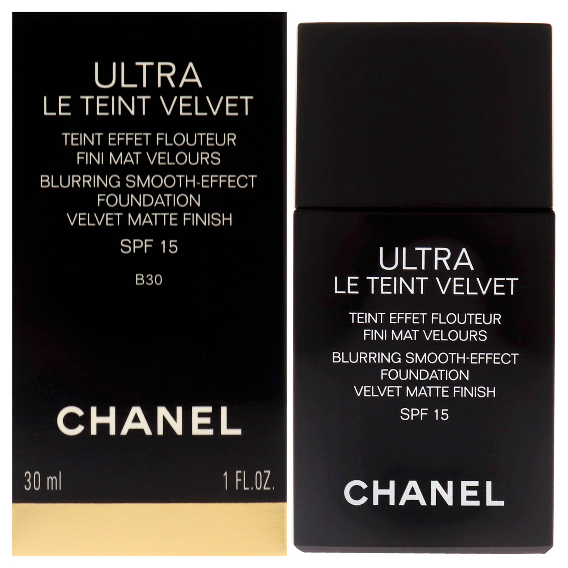 Chanel Ultra le Teint Velvet Matte Finish Foundation
