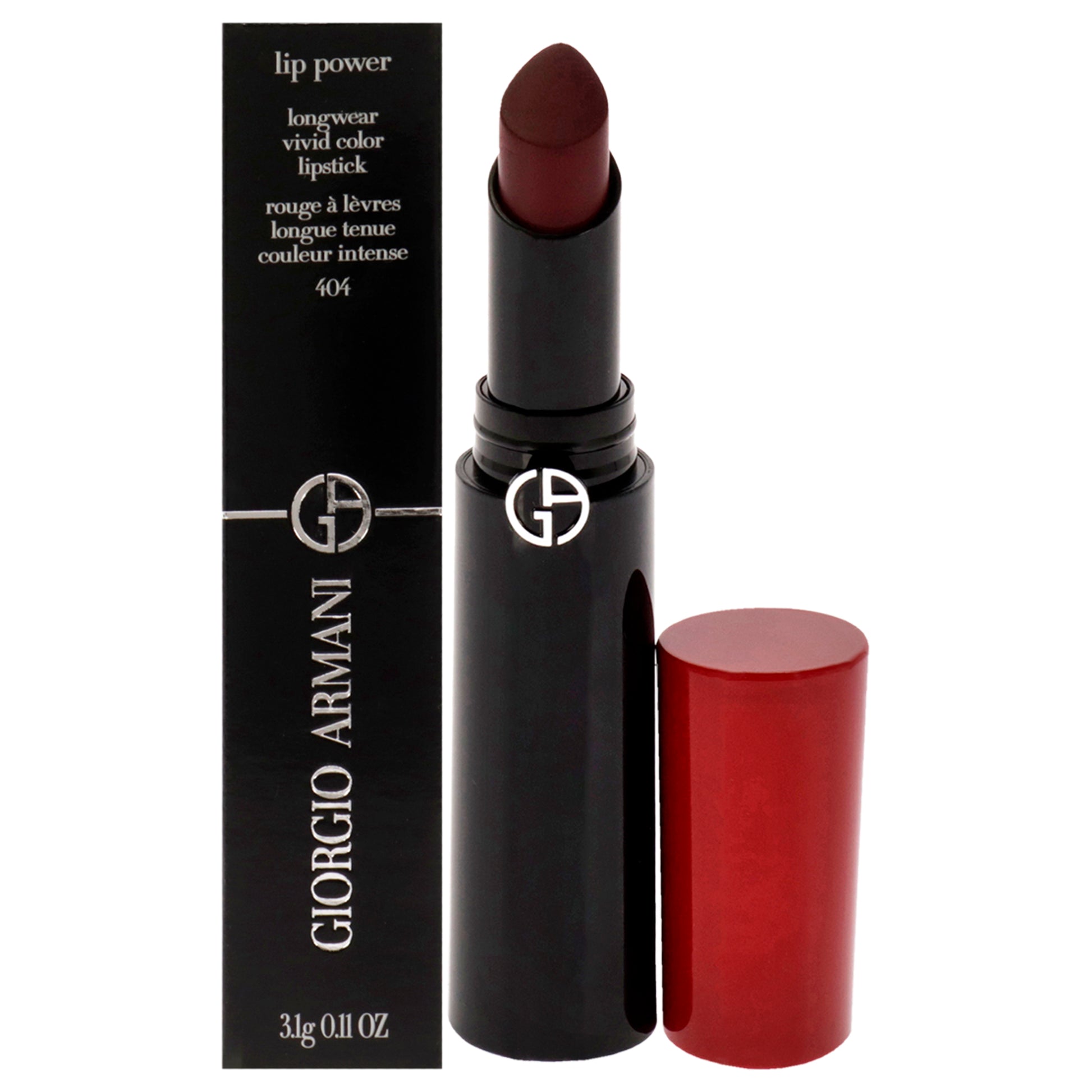 Giorgio Armani Lip Power Longwear Vivid Color Lipstick