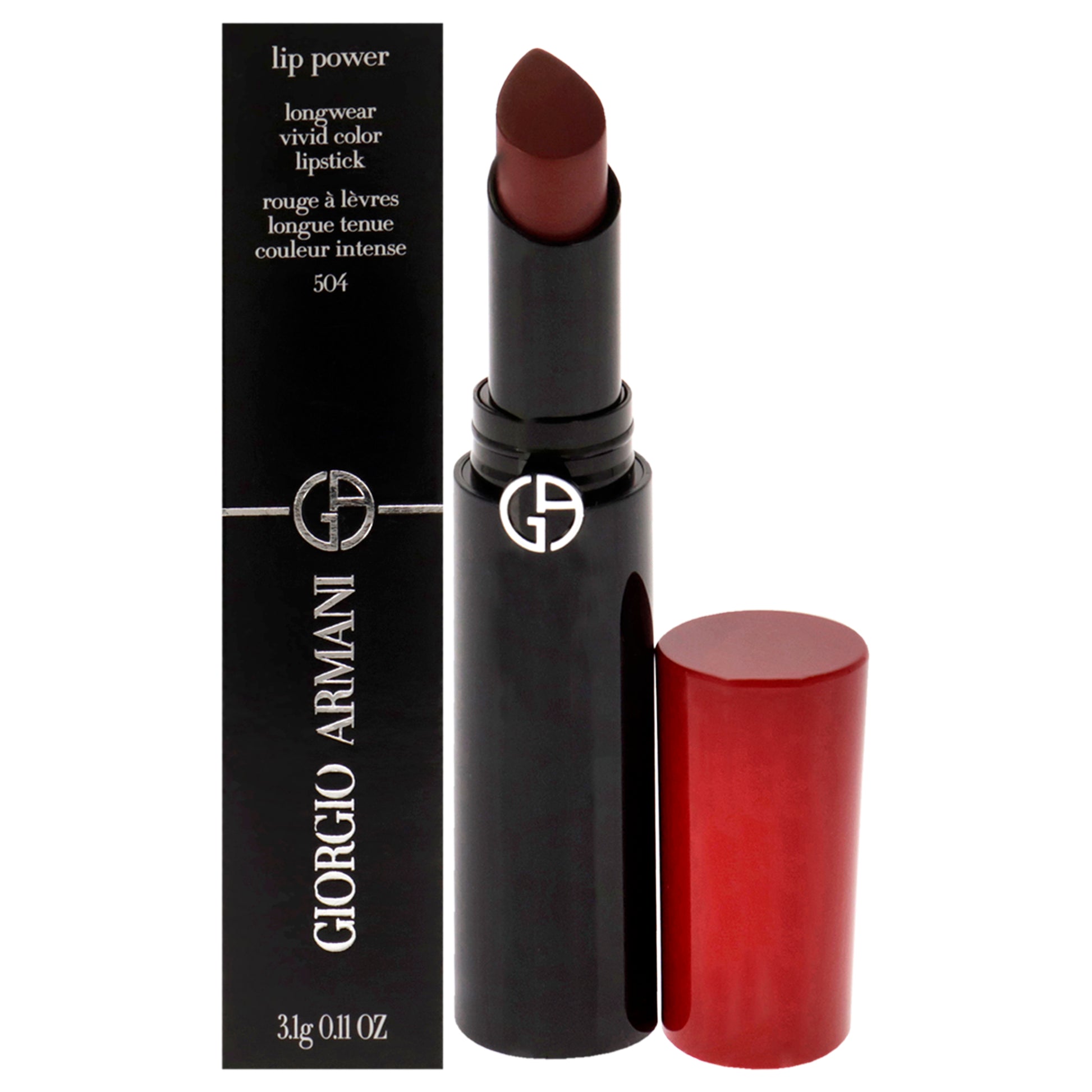 Giorgio Armani Lip Power Longwear Vivid Color Lipstick