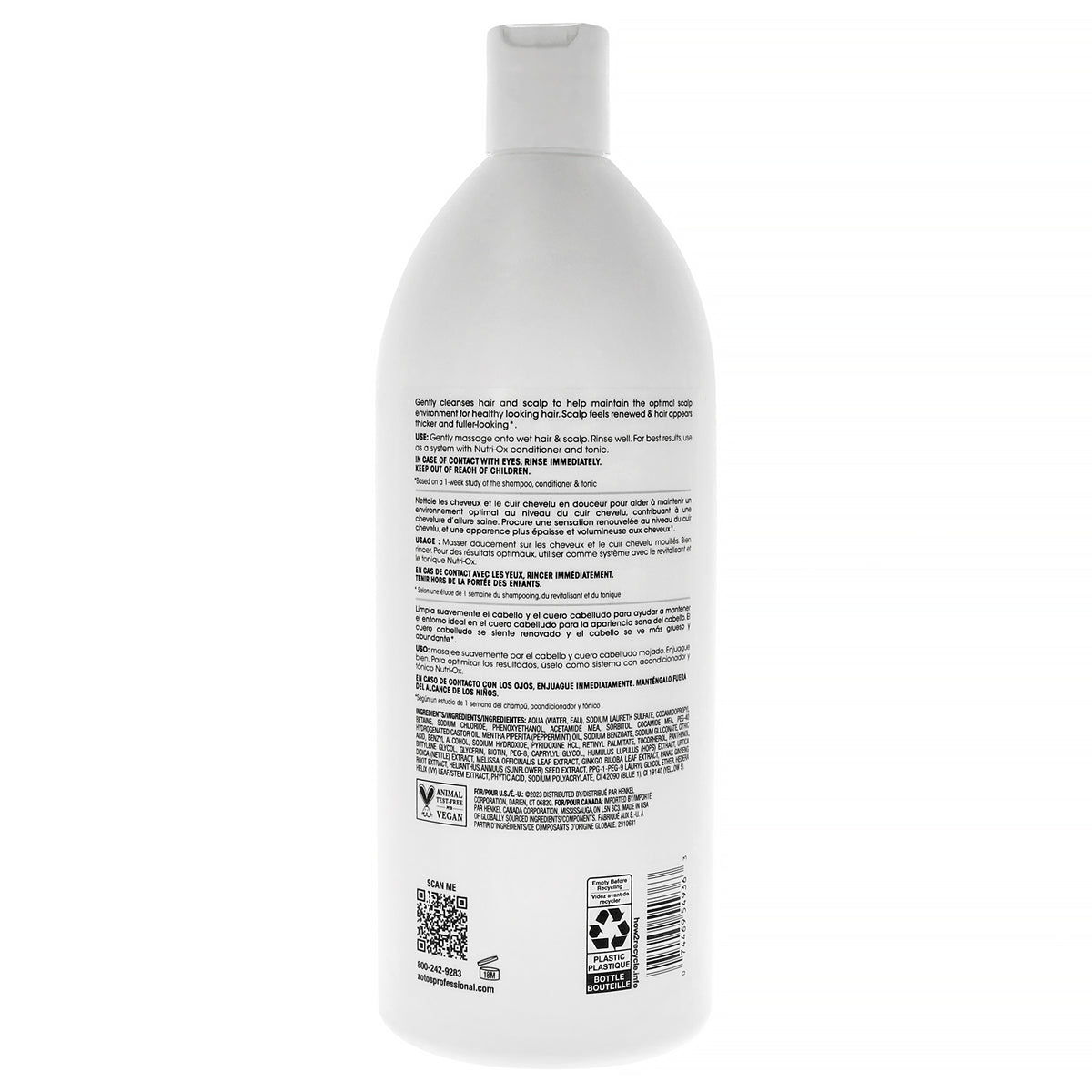 Nutri-ox Gentle Shampoo