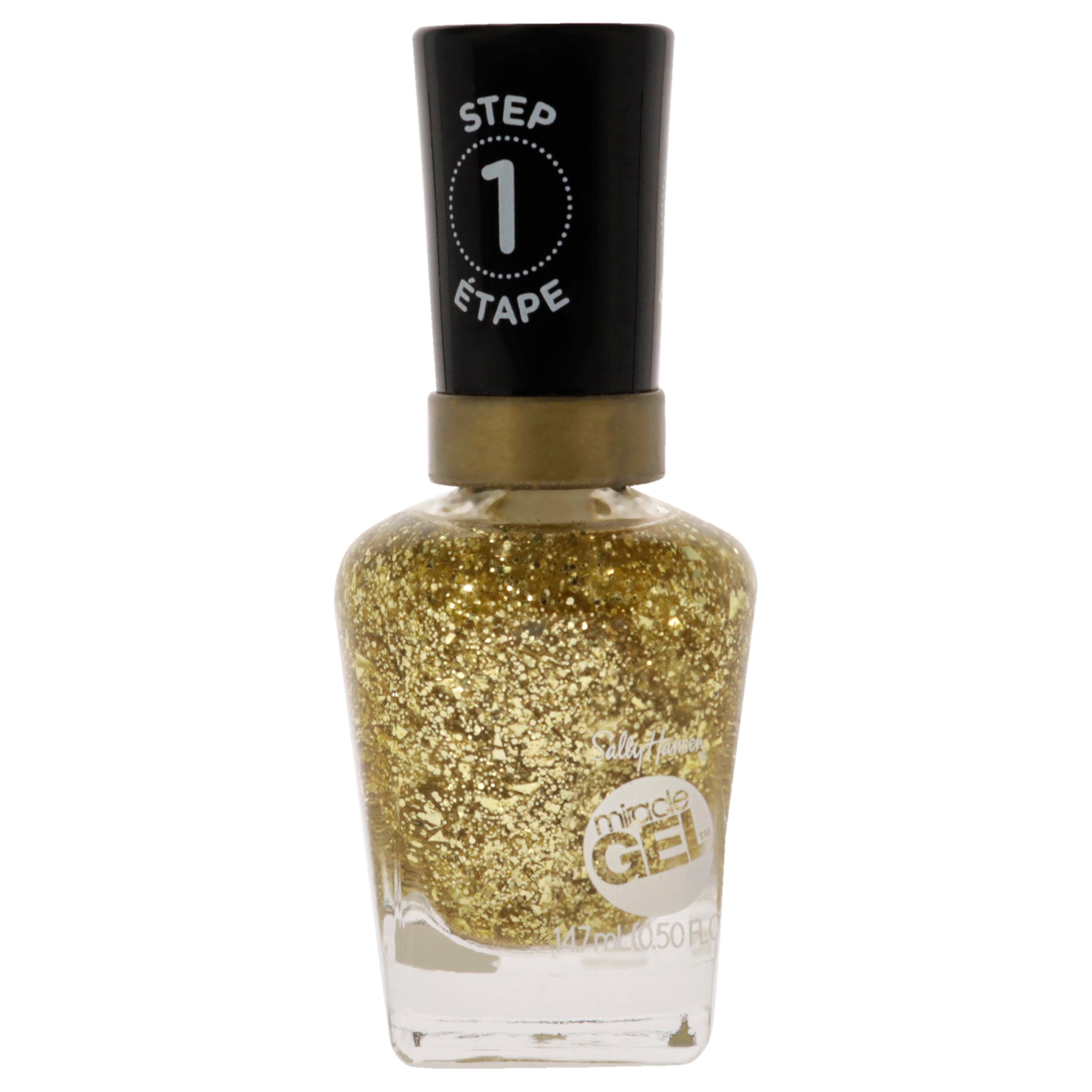 Miracle Gel - 777 Sunken Treasure by Sally Hansen for Women - 0.5 oz Nail Polish