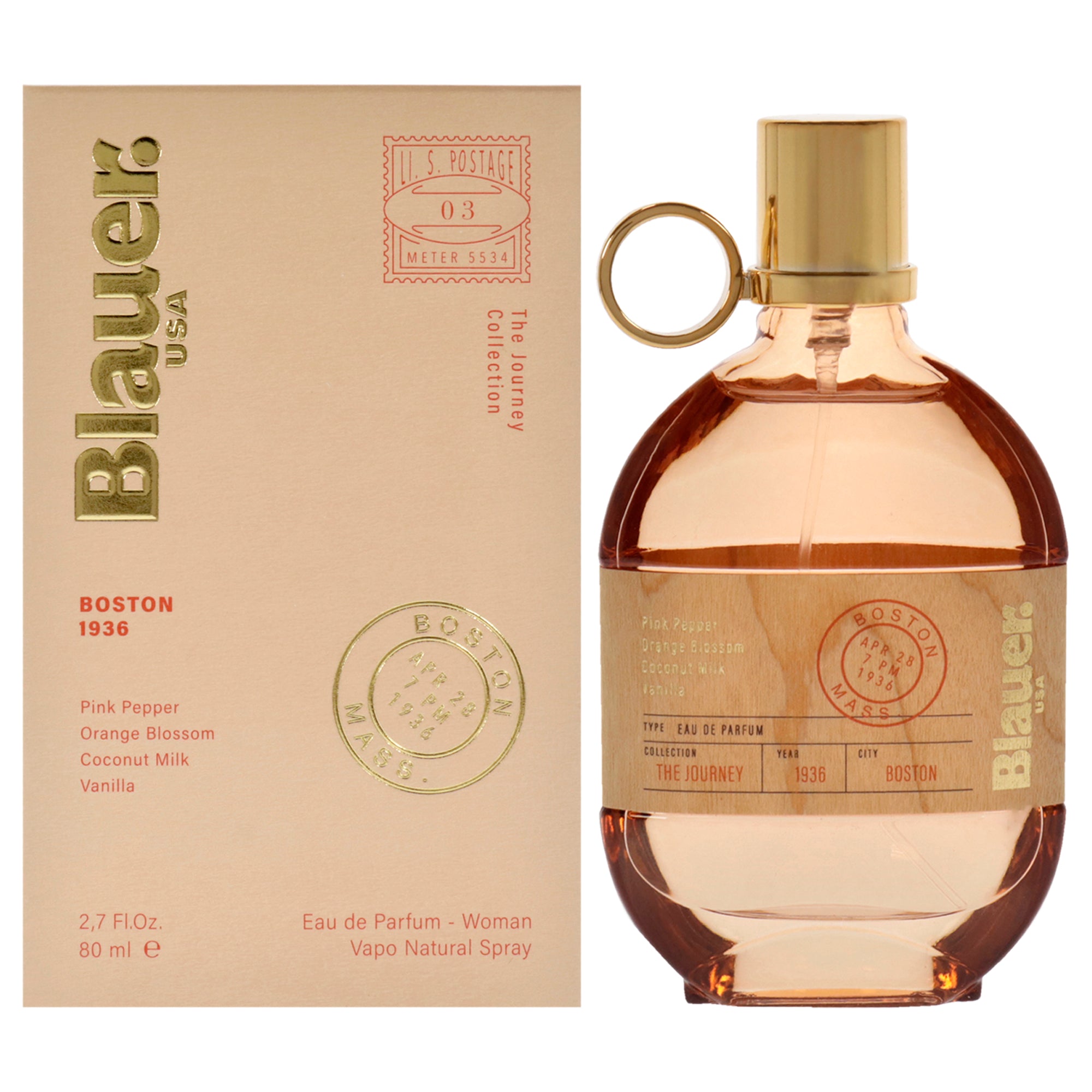 Boston 1936 by Blauer for Women - 2.7 oz EDP Spray