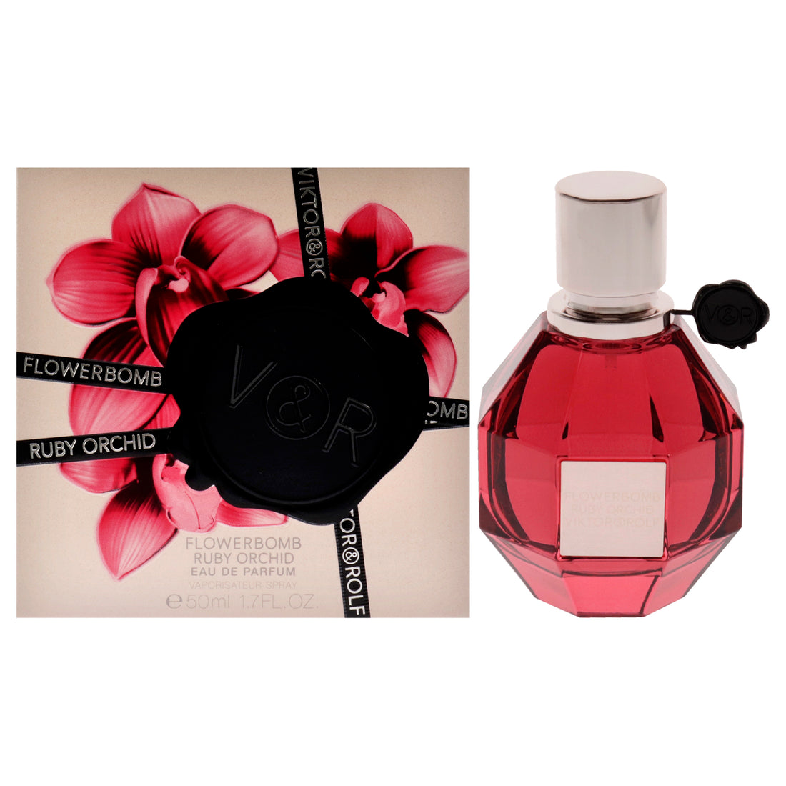 Flowerbomb Ruby Orchid by Viktor and Rolf for Women - 1.7 oz EDP Spray