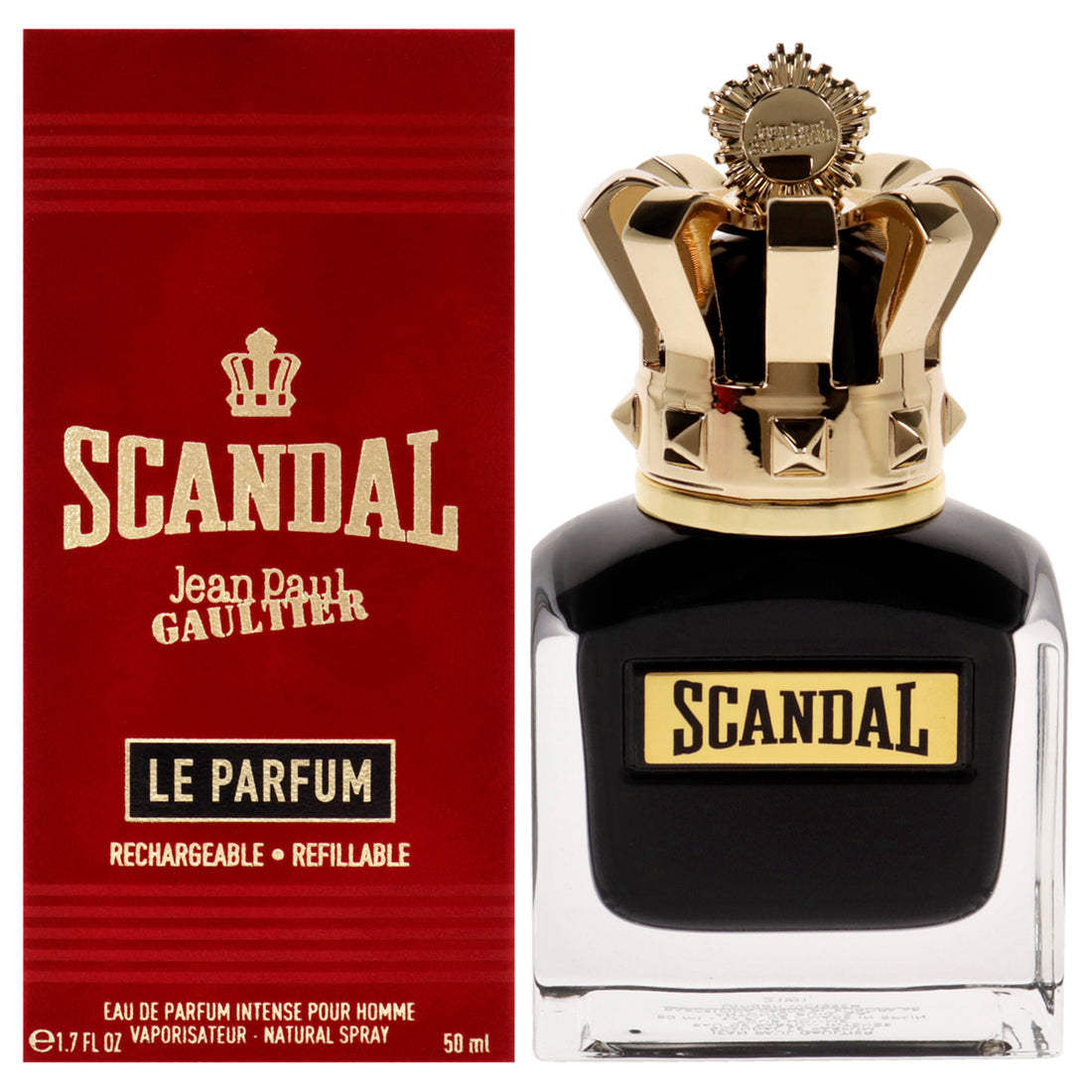 Jean Paul Gaultier Scandal Le Parfum Men EDP Intense Spray (Refillable)