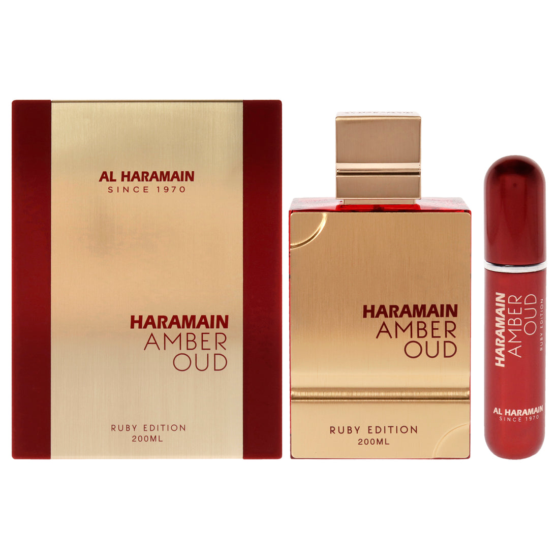 Amber Oud by Al Haramain for Unisex - 6.7 oz EDP Spray (Ruby Edition)