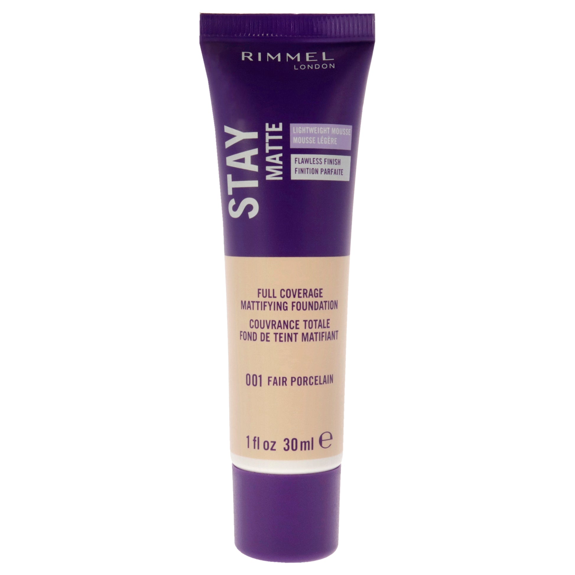Rimmel London Stay Matte Lightweight Mousse Foundation