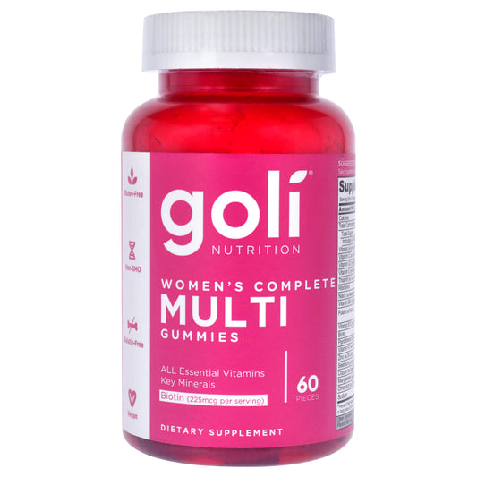 Womens Complete Multi Gummies by Goli for Women - 60 Count Dietary Supplement