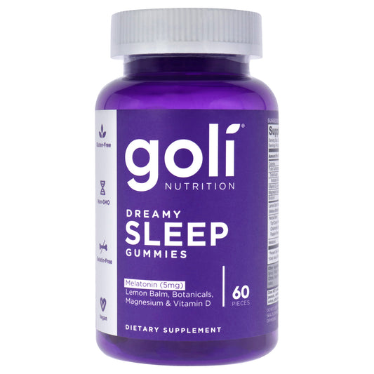 Dreamy Sleep Gummies by Goli for Unisex - 60 Count Dietary Supplement