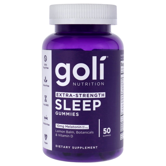 Extra-Strength Sleep Gummies by Goli for Unisex - 60 Count Dietary Supplement