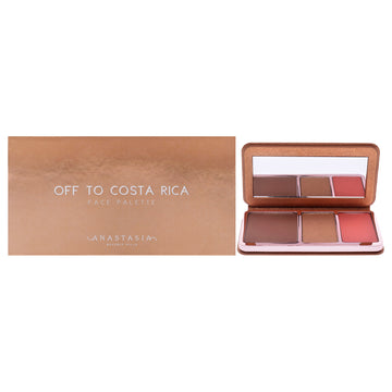 Face Palette - Off to Costa Rica by Anastasia Beverly Hills for Women - 1 Pc Makeup