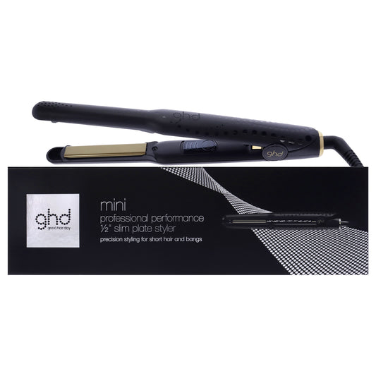 GHD Gold Professional Styler Flat Iron - Black by GHD for Unisex - 0.5 Inch Flat Iron