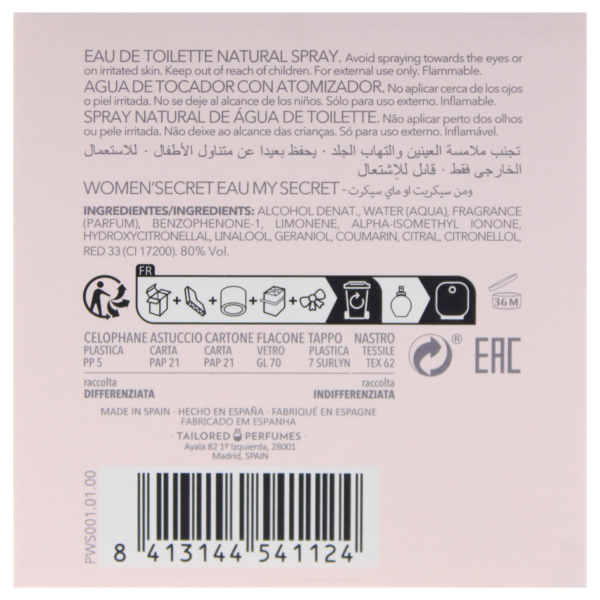 My Secret EDT Spray