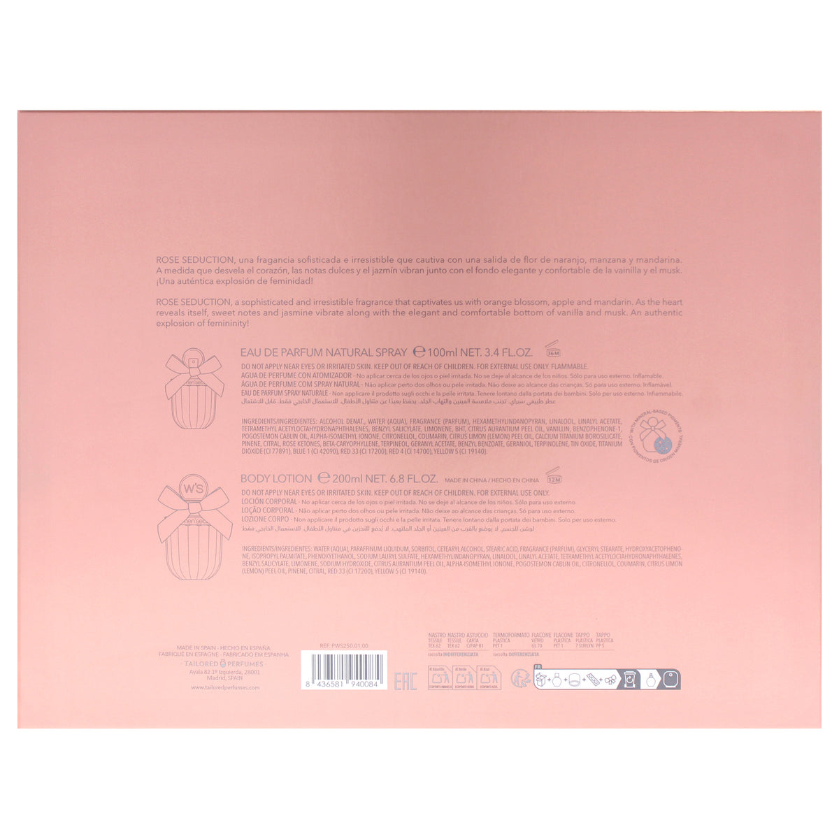 Rose Seduction Gift Set