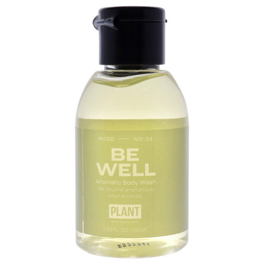 Be Well by Plant Apothecary for Unisex - 2.23 oz Body Wash