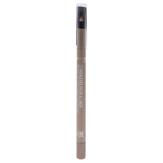 Rimmel London Scandaleyes Brow and Liner Waterproof