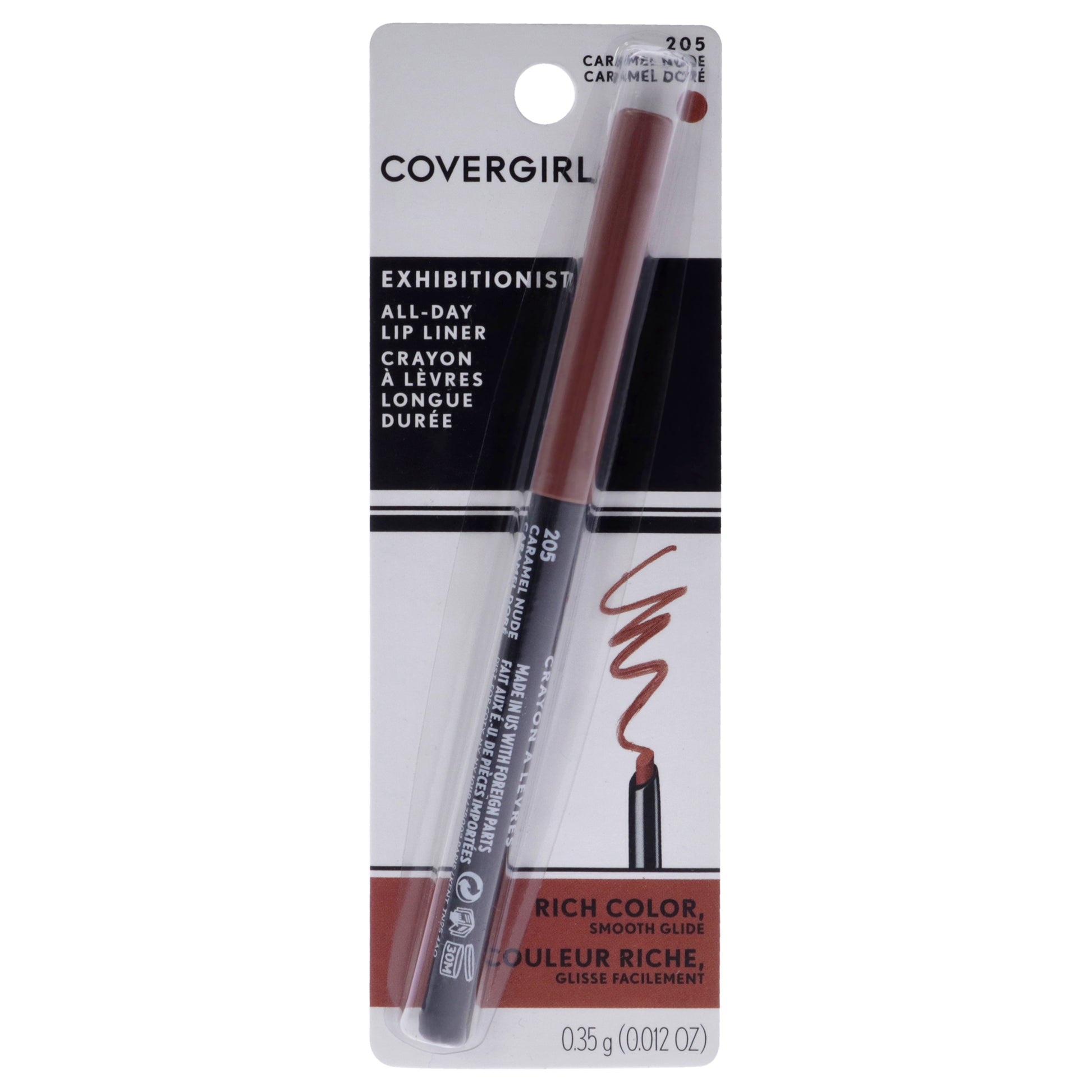 Exhibitionist Lip Liner - 205 Caramel Nude