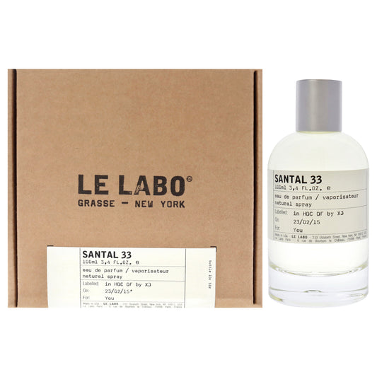Le Labo Santal No 33 Unisex EDP Spray