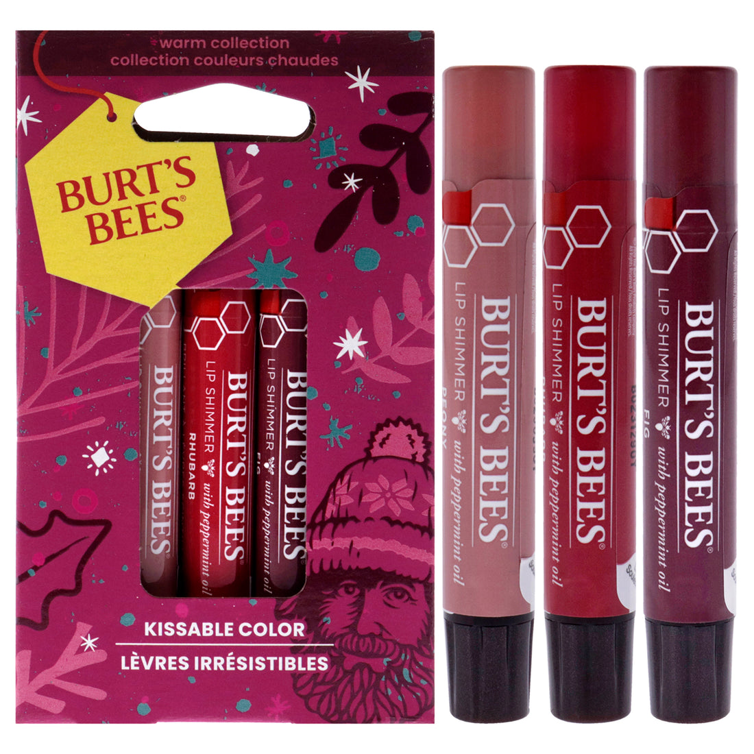 Burts Bees Kissable Color Warm Gift - 2023