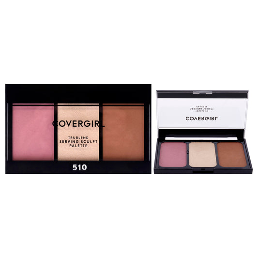 Trublend Serving Sculpt Palette - 510 Rose Nights