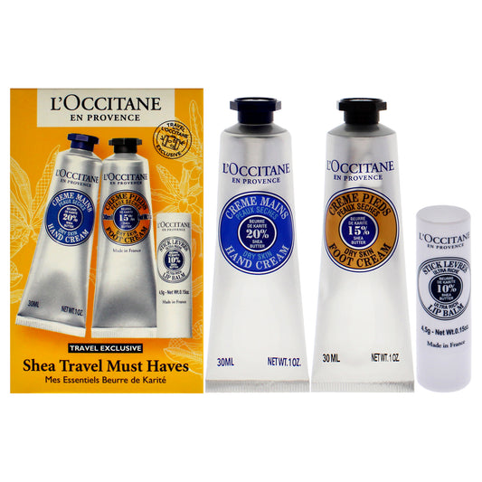 Shea Travel Must Haves Set