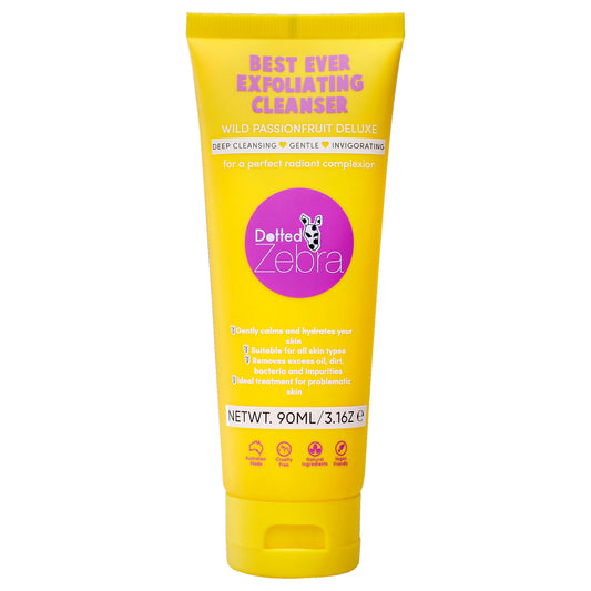 Best Ever Exfoliating Cleanser by Dotted Zebra for Women - 3.16 oz Cleanser