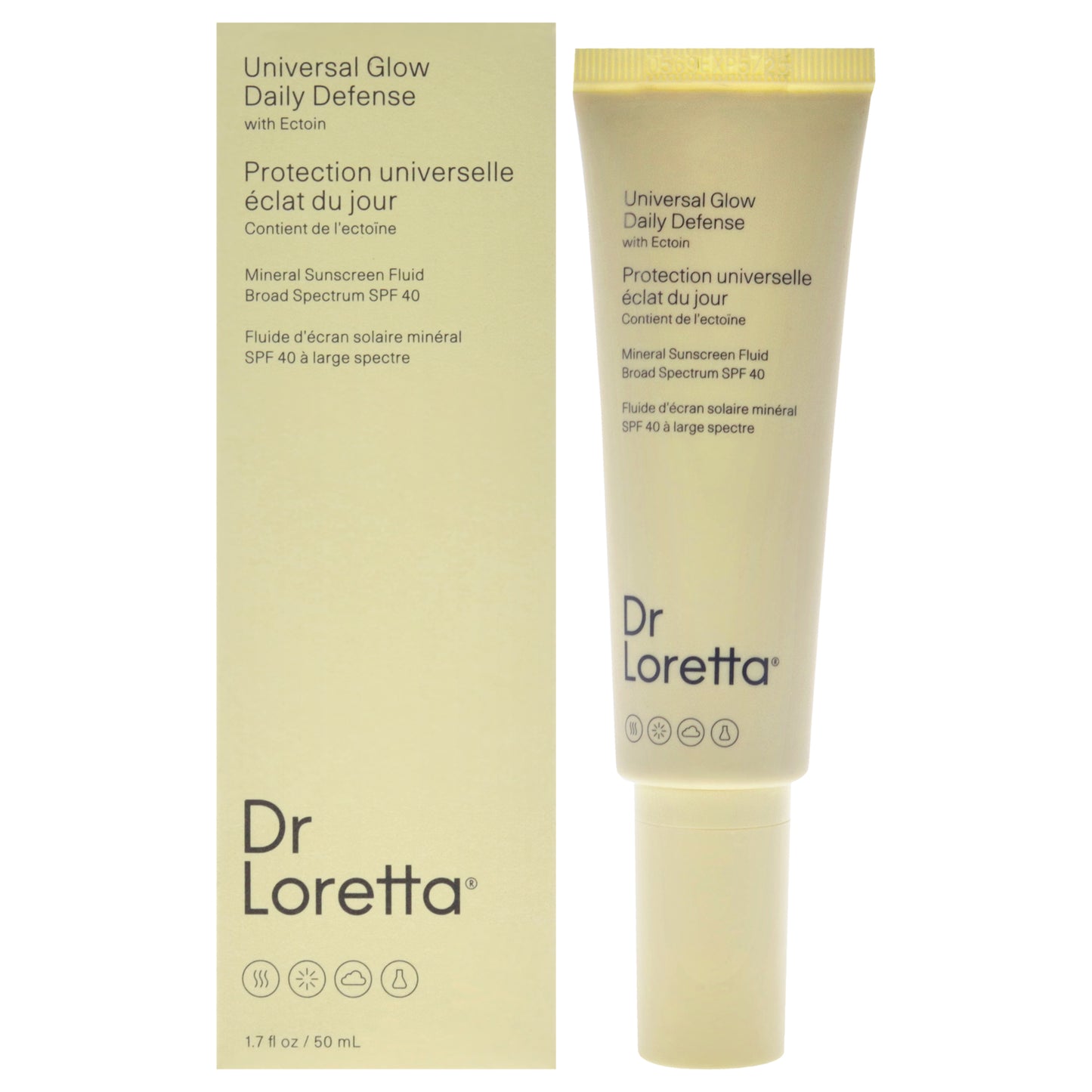 Universal Glow Daily Defense Mineral Sunscreen Fluid SPF 40