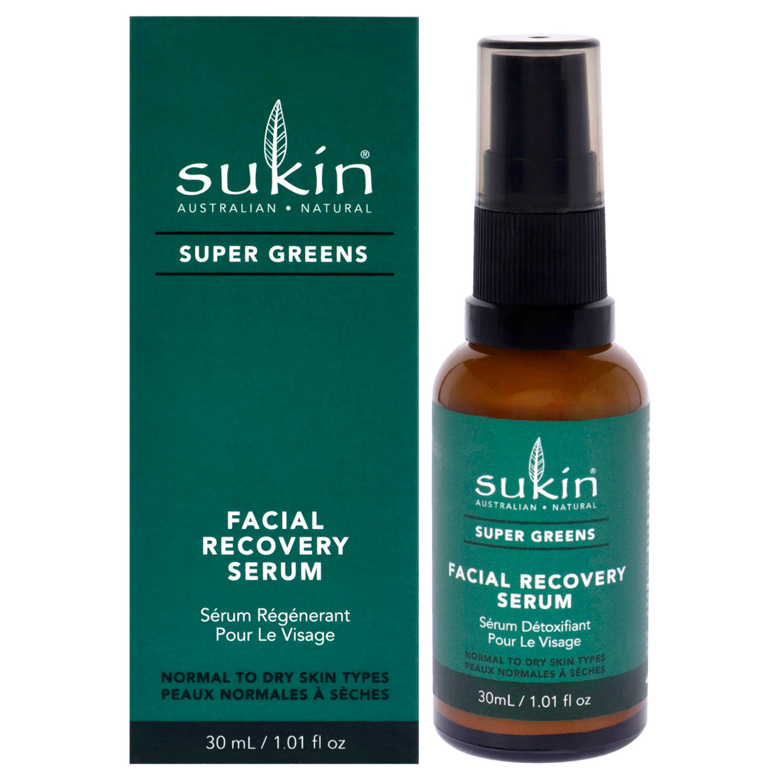 Super Greens Facial Recovery Serum