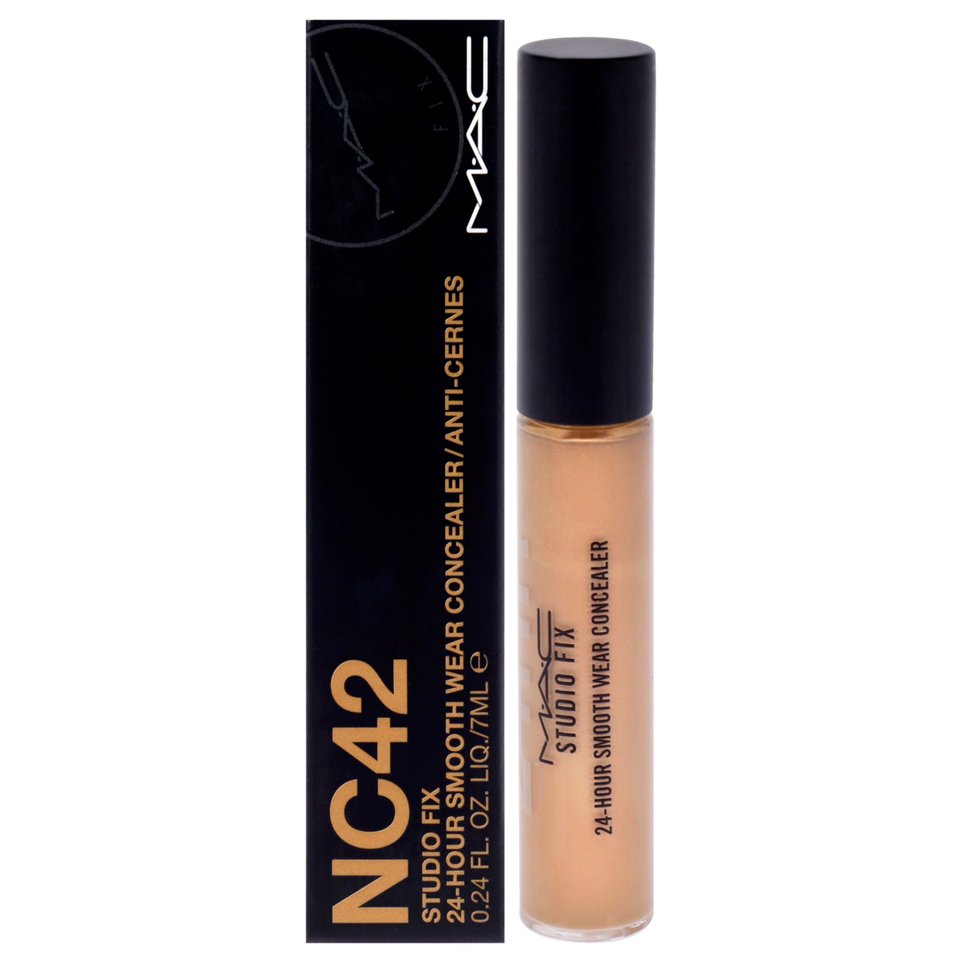 Studio Fix 24 Hour Smooth Wear Concealer - NC42 by MAC for Women - 0.24 oz Concealer