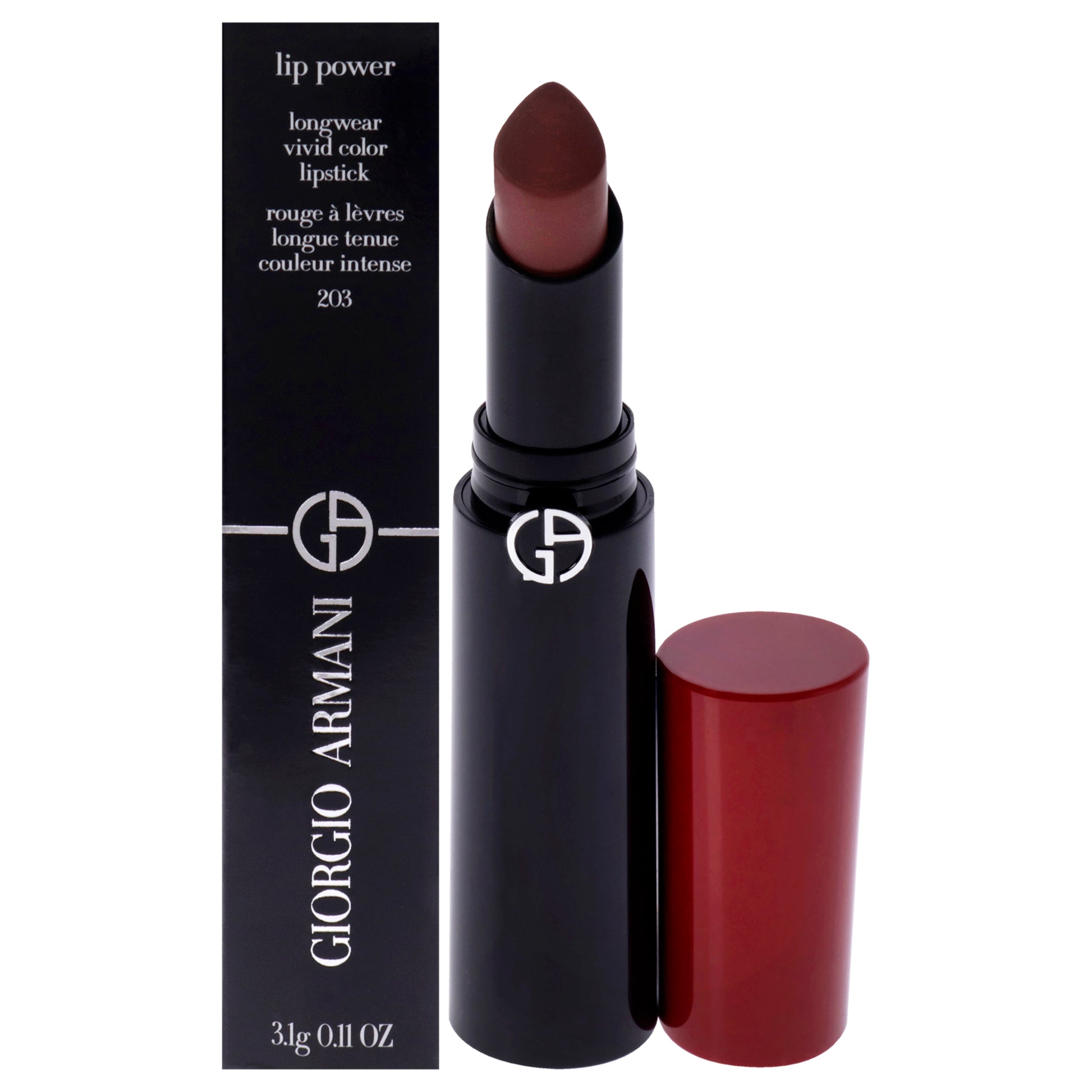 Giorgio Armani Lip Power Longwear Vivid Color Lipstick