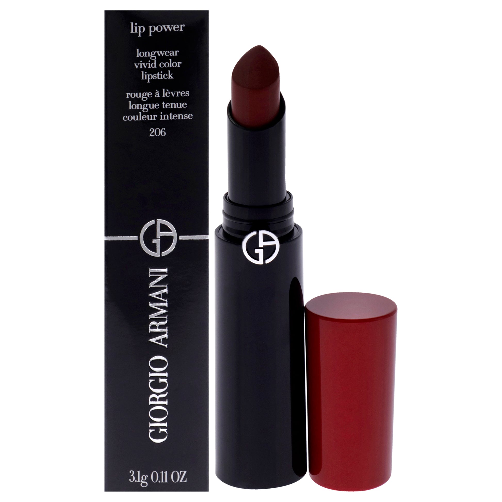 Giorgio Armani Lip Power Longwear Vivid Color Lipstick