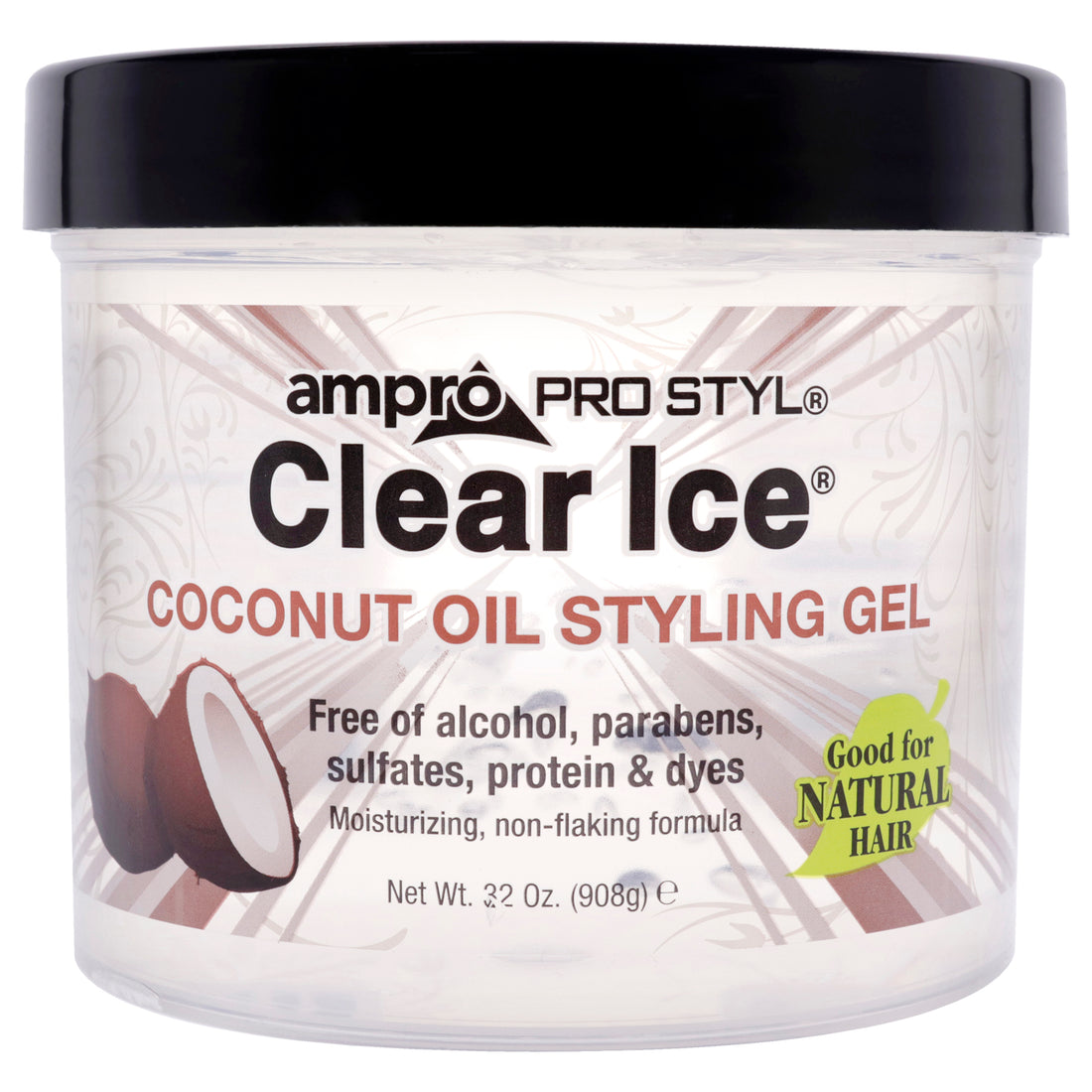 Ampro Pro Styl Clear Ice Gel - Coconut
