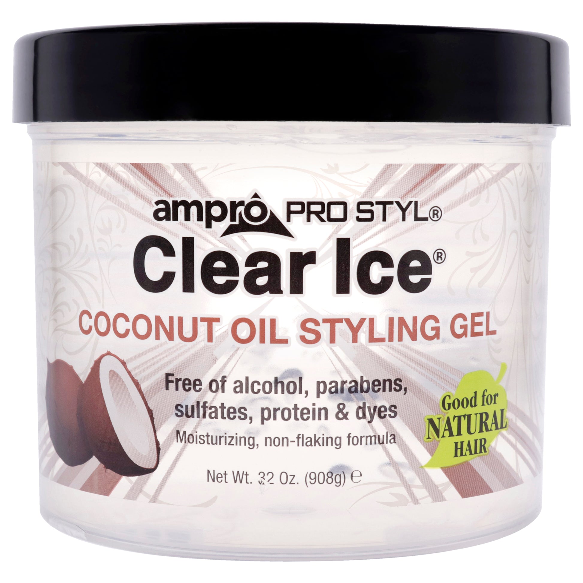 Ampro Pro Styl Clear Ice Gel - Coconut