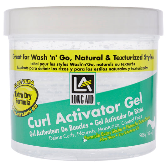 Long-Aid Curl Activator Gel - Extra Dry by Ampro for Women - 32 oz Gel