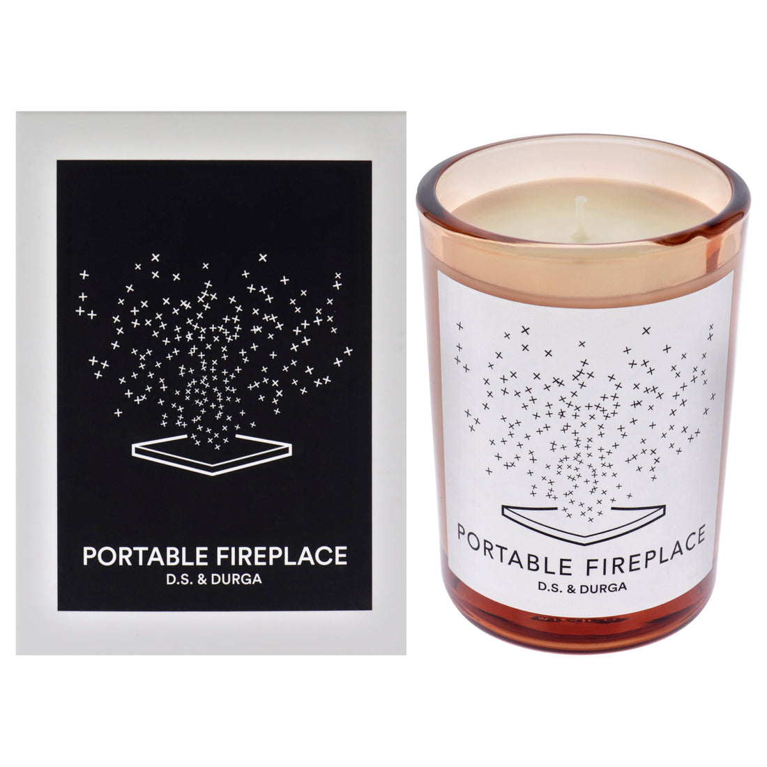 Portable Fireplace by DS & Durga for Unisex - 7 oz Candle