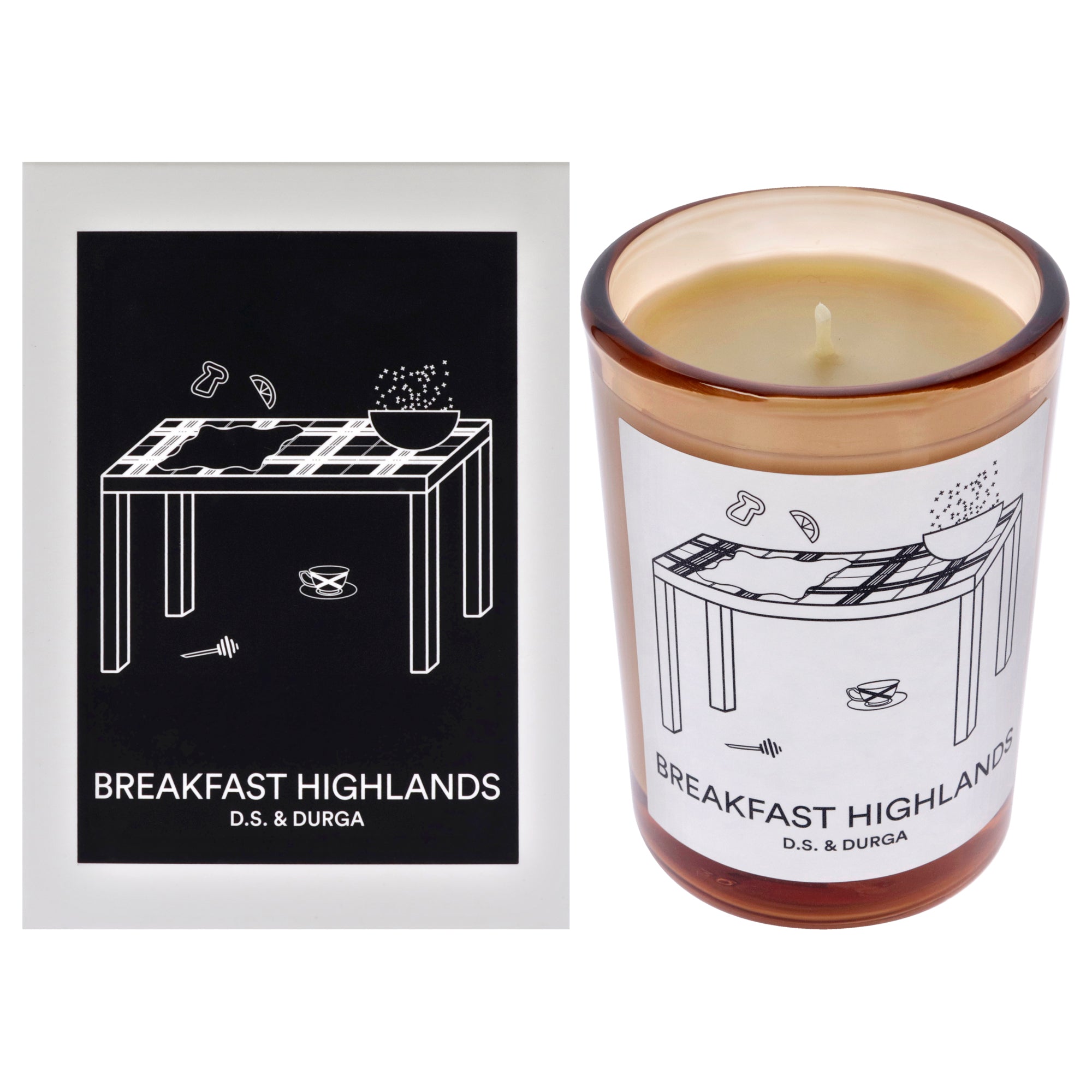 Breakfast Highlands by DS & Durga for Unisex - 7 oz Candle