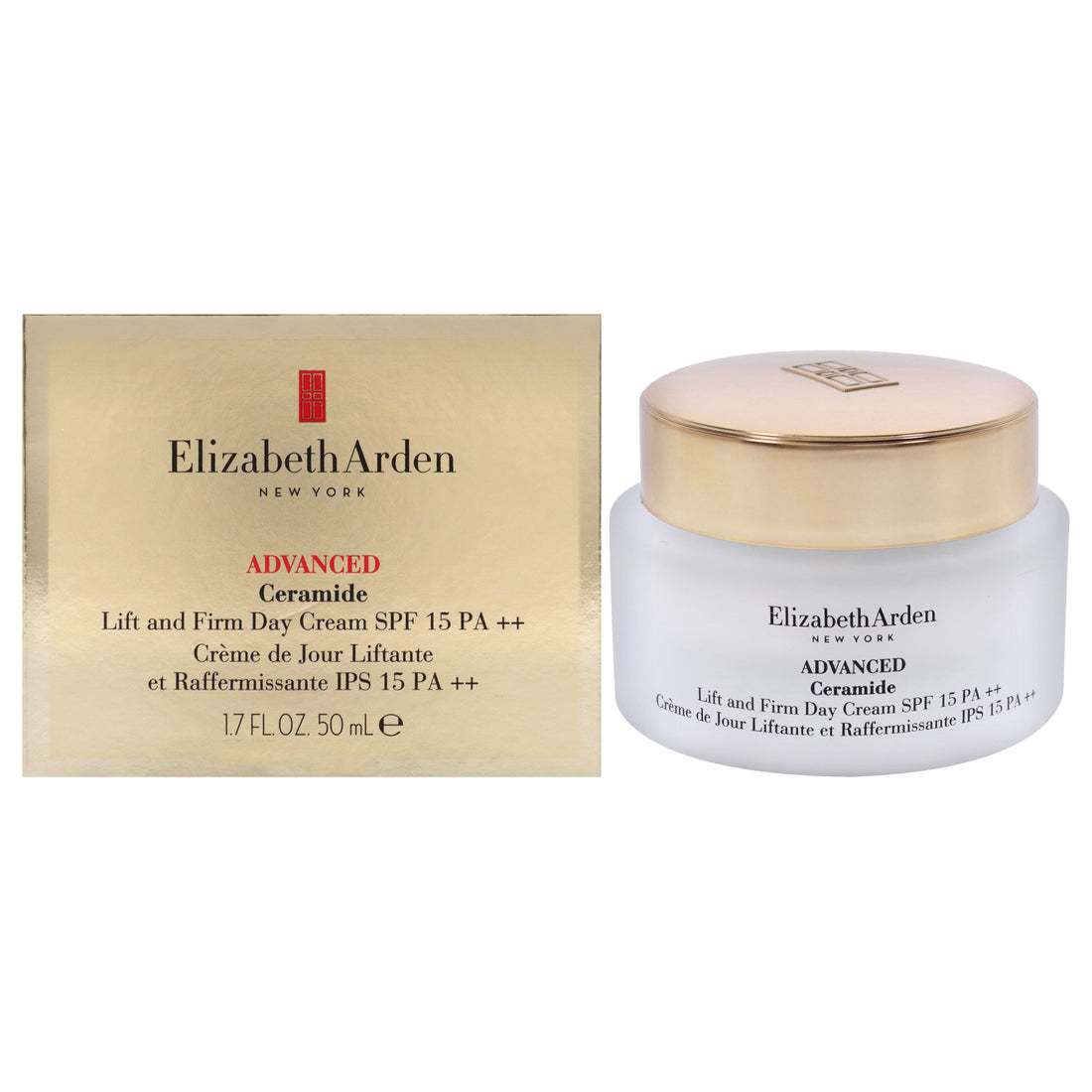 Advanced Ceramide Lift and Firm Day Cream SPF 15 by Elizabeth Arden for Women - 1.7 oz Cream