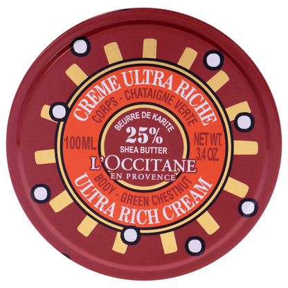 Shea Green Chestnut Ultra Rich Body Cream