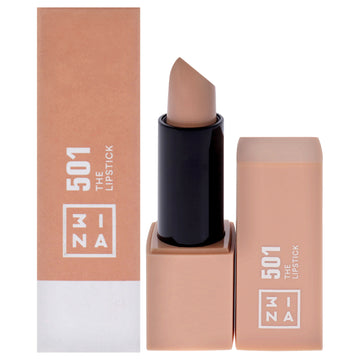 The Lipstick - 501 Classic Beige by 3Ina for Women - 0.16 oz Lipstick