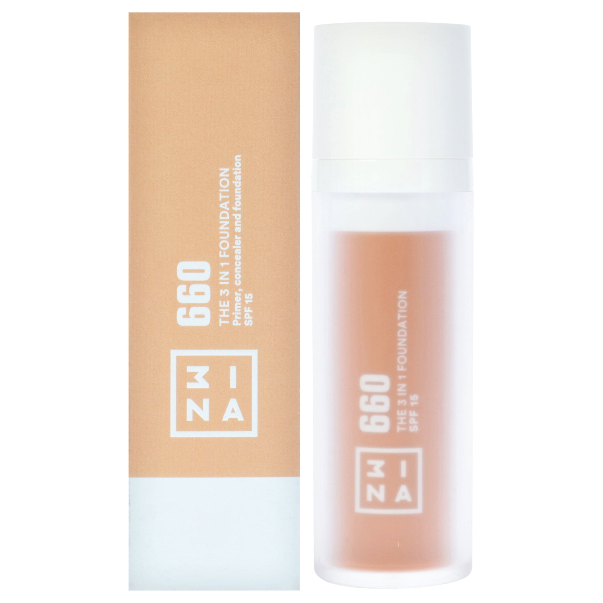 3INA The 3 In 1 Foundation SPF 15