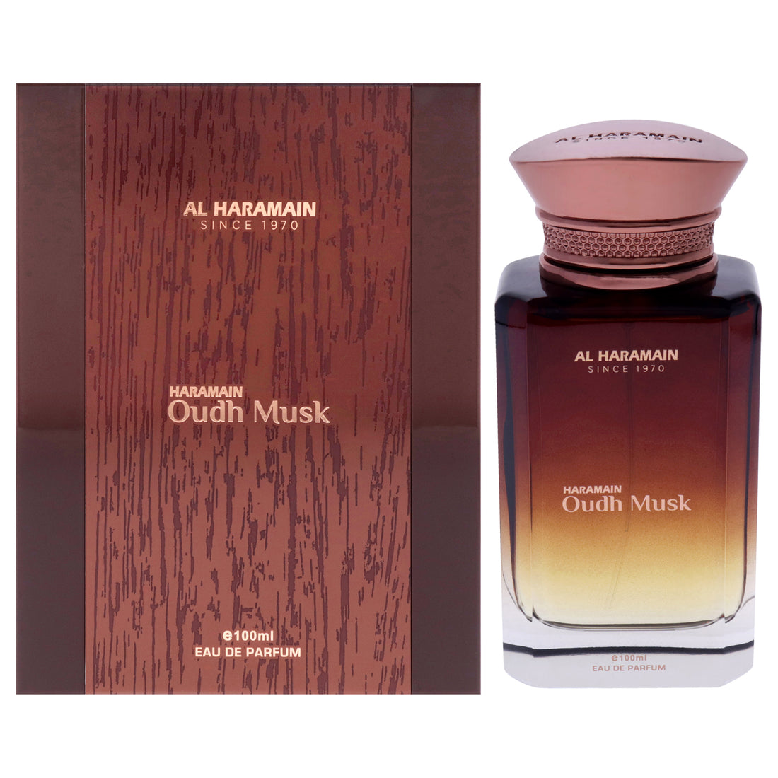 Oudh Musk by Al Haramain for Men - 3.33 oz EDP Spray